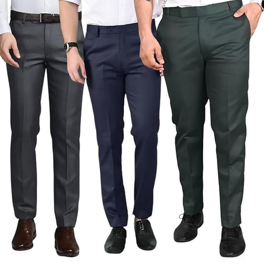 Formal Pant Combo pack of 2