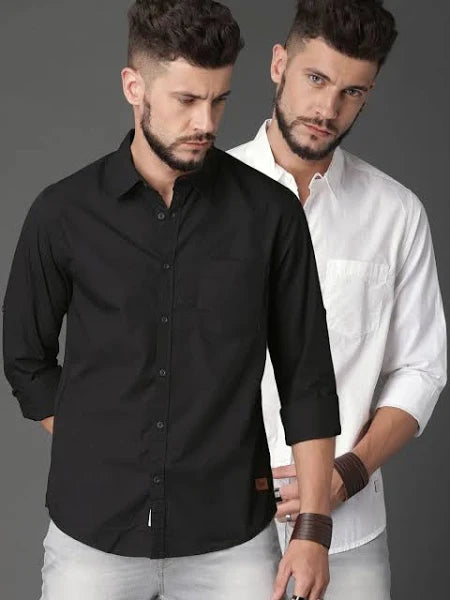 Mens Full Sleeve Shirt Pack of 2